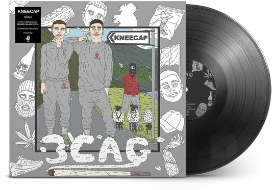 the album cover for Kneecap - 3cag