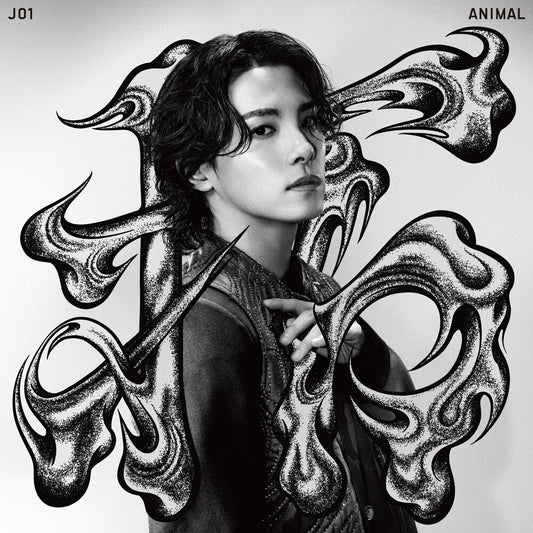 the album cover for JO1 - ANIMAL [Member Solo Jacket Ver Takumi]