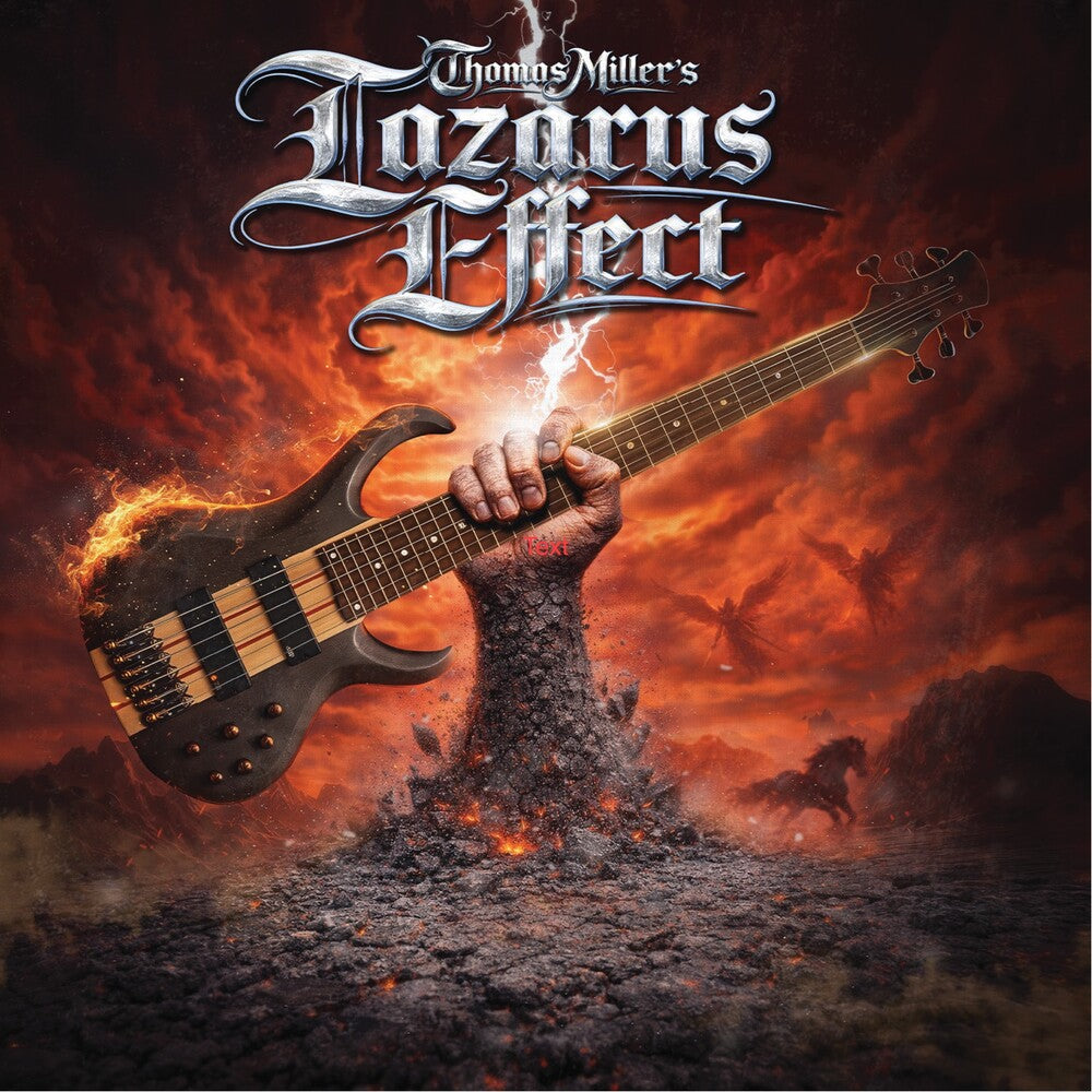 the album cover for Thomas Miller's Lazarus Effect - Thomas Miller's Lazarus Effect