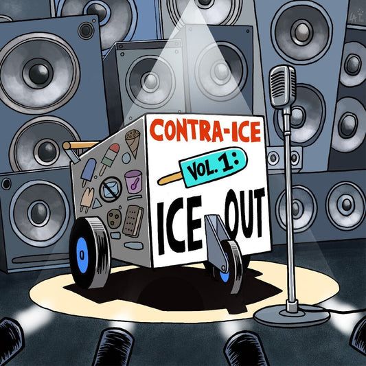 the album cover for Contra-Ice Vol. 1: Ice Out / Various - Contra-Ice Vol. 1: Ice Out