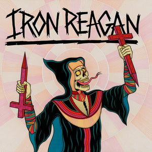 Iron Reagan - Crossover Ministry [Milky Clear with Rainbow Splatter]