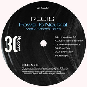 Regis - Power Is Neutral (Blk) [Colored Vinyl] (Ep)