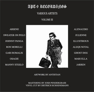 Pre-Order: Apt-9 Recordings Vol. 3 / Various - Apt-9 Recordings Vol. 3 / Various [LP]