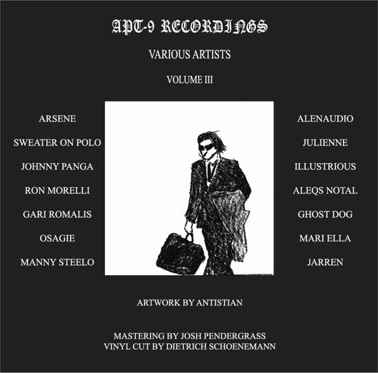 the album cover for Apt-9 Recordings Vol. 3 / Various - Apt-9 Recordings Vol. 3 / Various