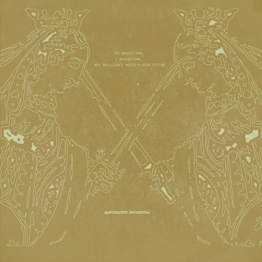 the album cover for Manchester Orchestra - You Brainstorm, I Brainstorm [Colored Vinyl] (Aniv) [Reissue]