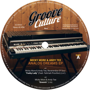 Micky More & Andy Tee - Analog Dreams Ep [12" Vinyl]