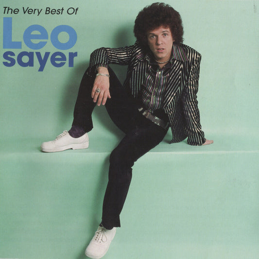 the album cover for Leo Sayer - Very Best Of Leo Sayer (Blue) [Clear Vinyl] [Limited Edition]