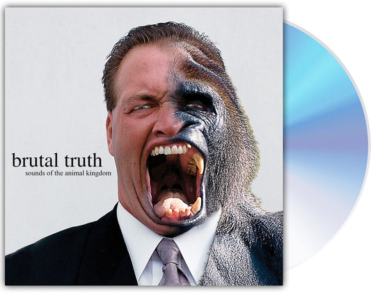 the album cover for Brutal Truth - Sounds of the Animal Kingdom - 2026 Reissue