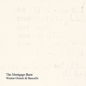 Weston Olencki - Mortgage Burn [CD]
