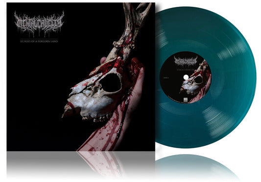 the album cover for Mental Cruelty - Echoes Of A Forlorn Land (Blue) [Clear Vinyl] (Ofgv) [With Booklet]