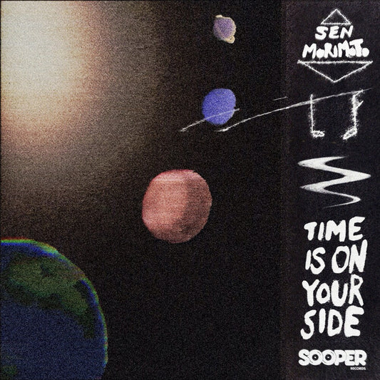 the album cover for Sen Morimoto - Time Is On Your Side [Clear Vinyl] (Red)