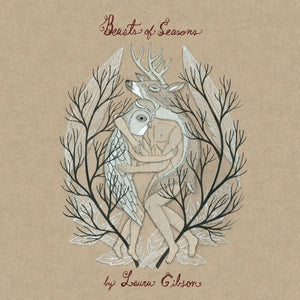 Pre-Order: Laura Gibson - Beasts Of Seasons - Black Cherry & Lavender [Colored Vinyl]
