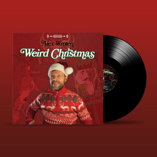 the album cover for Alex Wroten - Weird Christmas [Limited Edition]