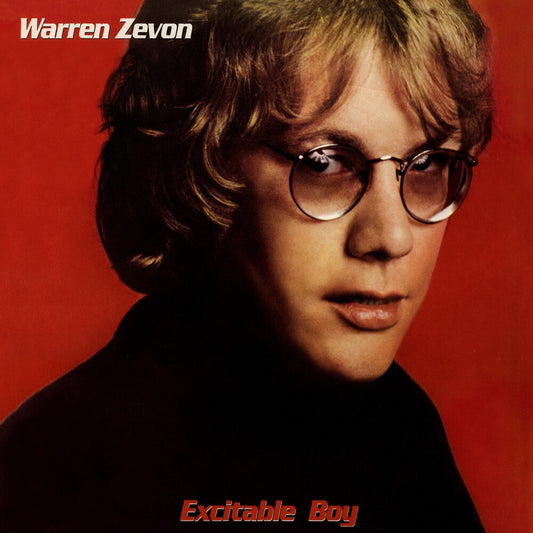 the album cover for Warren Zevon - Excitable Boy [Colored Vinyl] [Limited Edition] (Red)