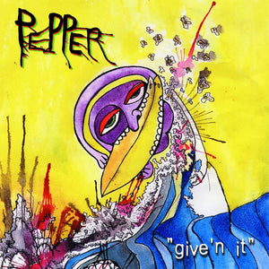 Pre-Order: Pepper - Give'n It (Blue) [Clear Vinyl]