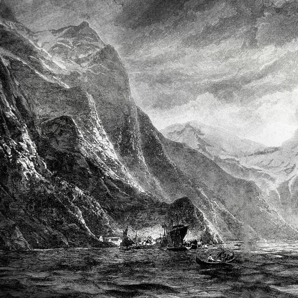 the album cover for Morkgrim - Sogur Fra Nordfirdi [With Booklet] (Jewl)