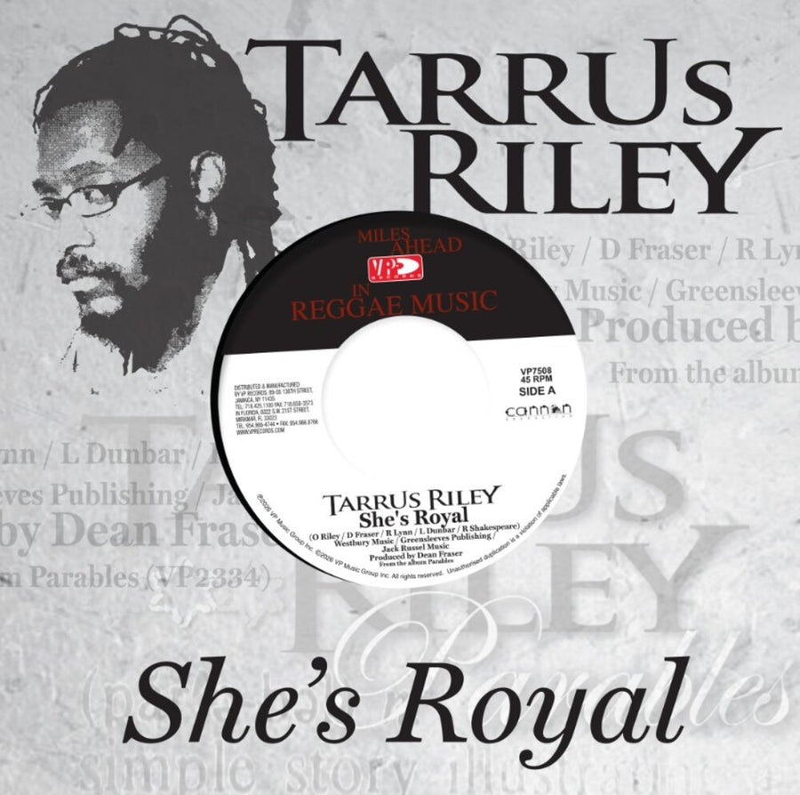 Pre-Order: Tarrus Riley - She's Royal [7" Vinyl]