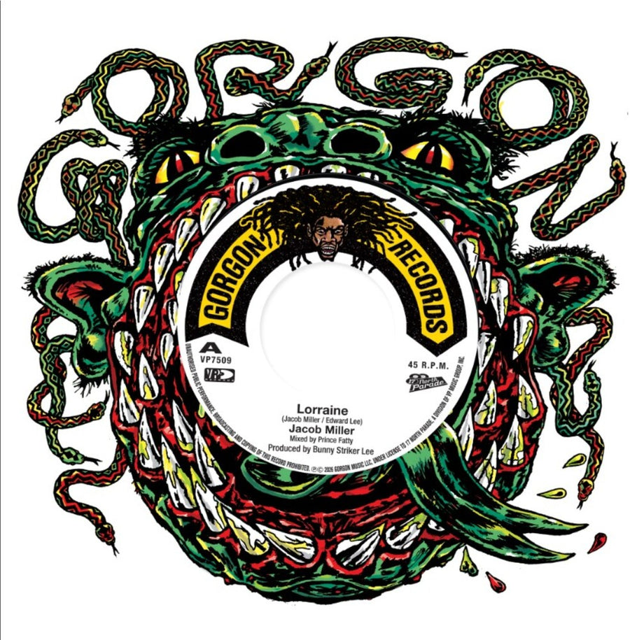 Pre-Order: Jacob Miller  / Aggrovators / Prince Fatty - Lorraine [7" Vinyl]