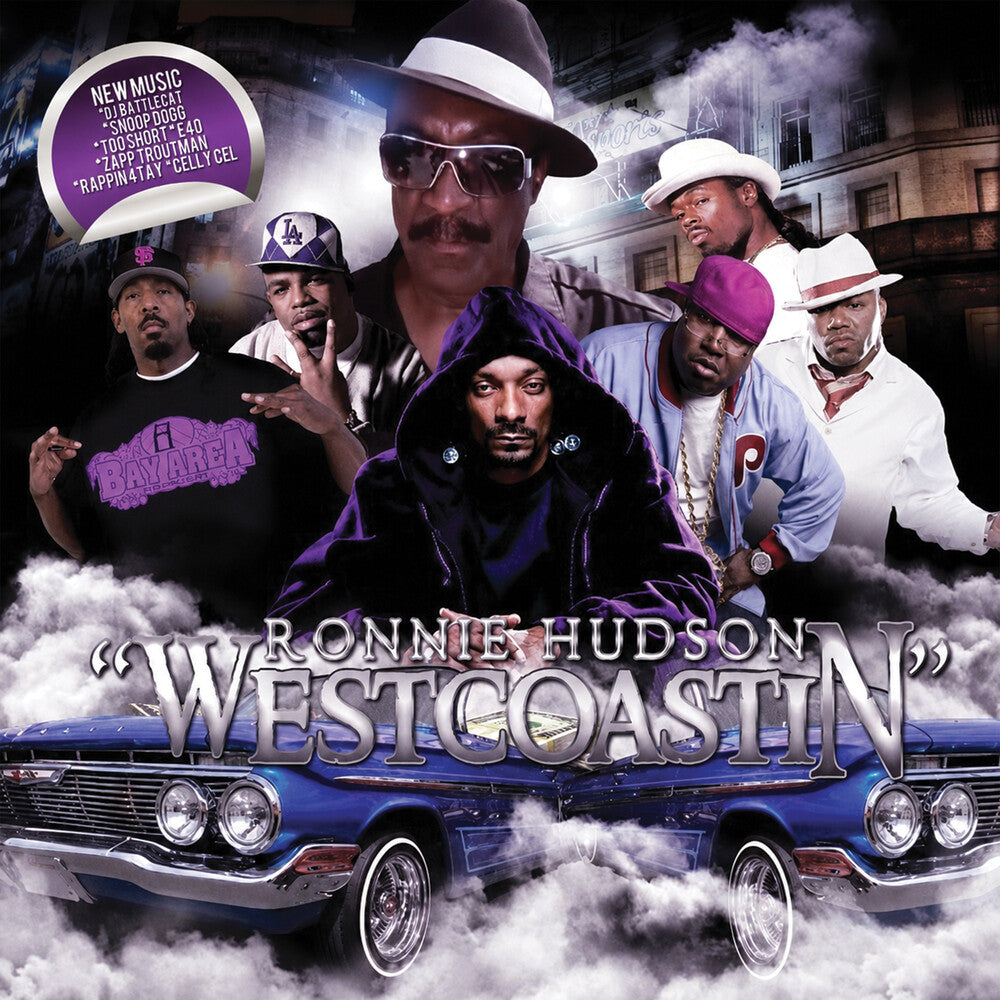 the album cover for Ronnie Hudson - Westcoastin'