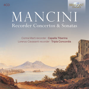 Pre-Order: Tripla Concordia - Mancini: Recorder Cons & Sons [CD]