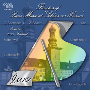 Pre-Order: Chiyan Wong - Rarities Of Pno Music At Schloss Von Husum [CD]