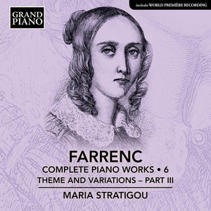 Pre-Order: Maria Stratigou - Farrenc: Complete Pno Works Vol. 6 [CD]