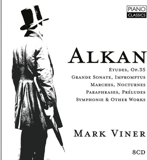 Pre-Order: Mark Viner - Alkan: Etudes Op. 35 Grande Sonate Impromptus [CD]
