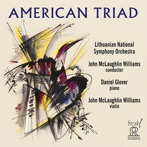 Pre-Order: Lithuanian National Philharmonic Orchestra - American Triad [CD]