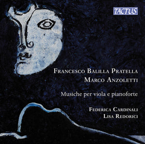 Pre-Order: Federica Cardinali - Pratella & Anzoletti: Music For Viola & Piano [CD]