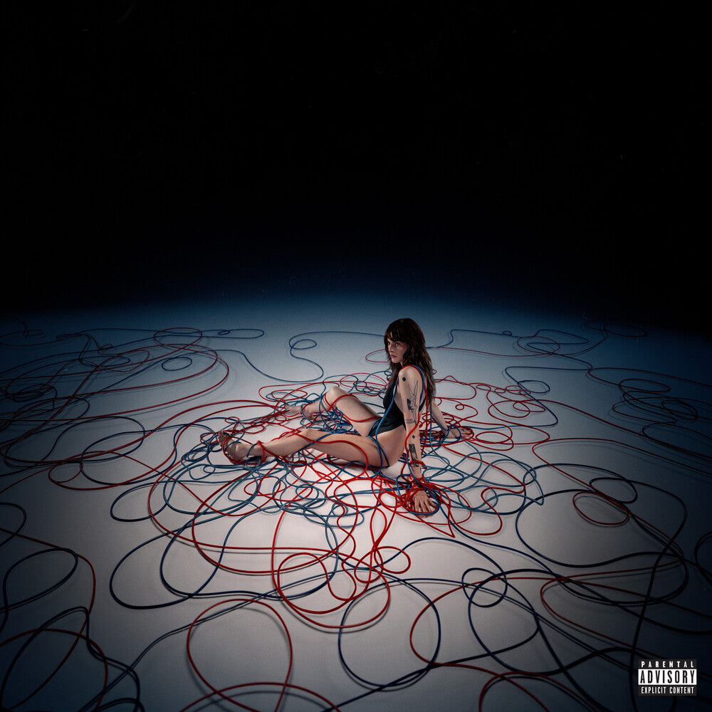 the album cover for Cara Delevingne - Not Normal [Sea Blue]