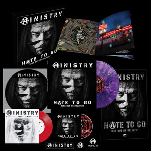 Pre-Order: Ministry - Hate To Go - Take Out Or Delivery [Deluxe Box - Purple/Black Marble]