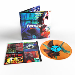 Pre-Order: Feeder - Polythene - 30th Anniversary [Transparent Orange/Black/Blue]