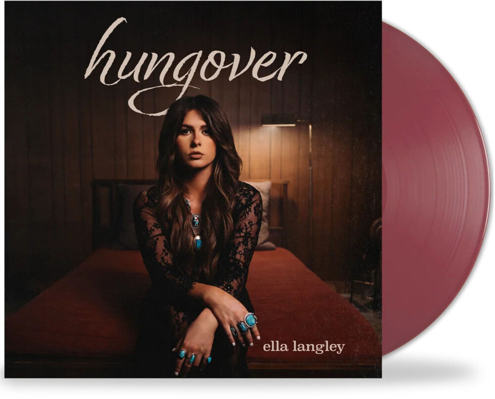 the album cover for Ella Langley - hungover