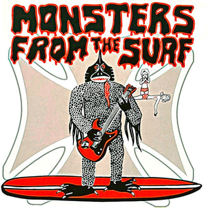 Pre-Order: Monsters From The Surf - Monsters From The Surf [CD]