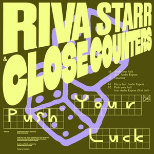 Pre-Order: Riva Starr  / Close Counters - Push Your Luck (Ep) [12" Vinyl]