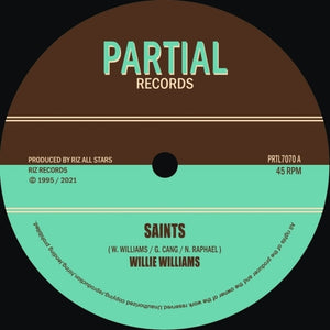 Pre-Order: Willie Williams - Saints (Ep) [7" Vinyl]