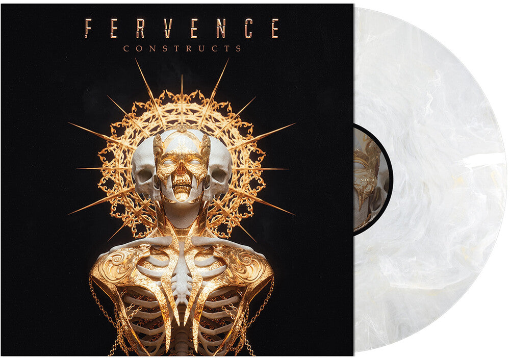 the album cover for Fervence - Constructs [Pearl Bone Marble]