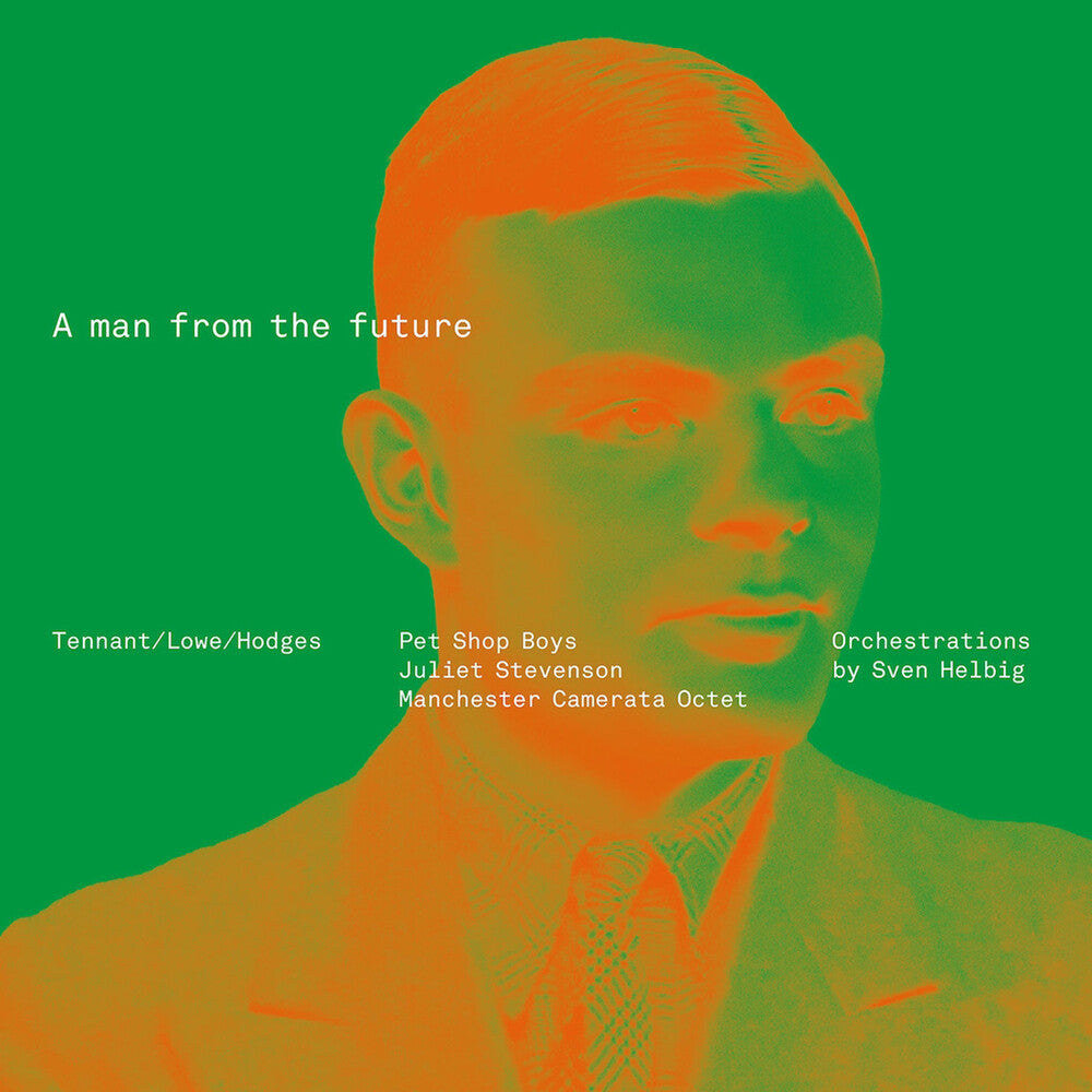 the album cover for Pet Shop Boys - Man From The Future