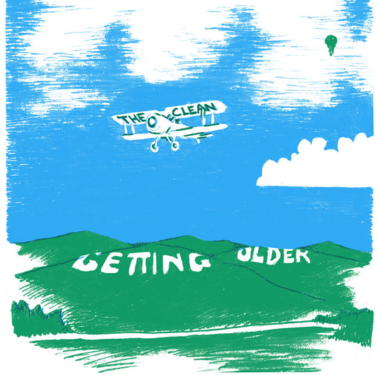 the album cover for Clean - Getting Older B/W Scrap Music & Whatever I Do Is