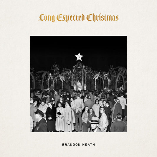 the album cover for Brandon Heath - Long Expected Christmas
