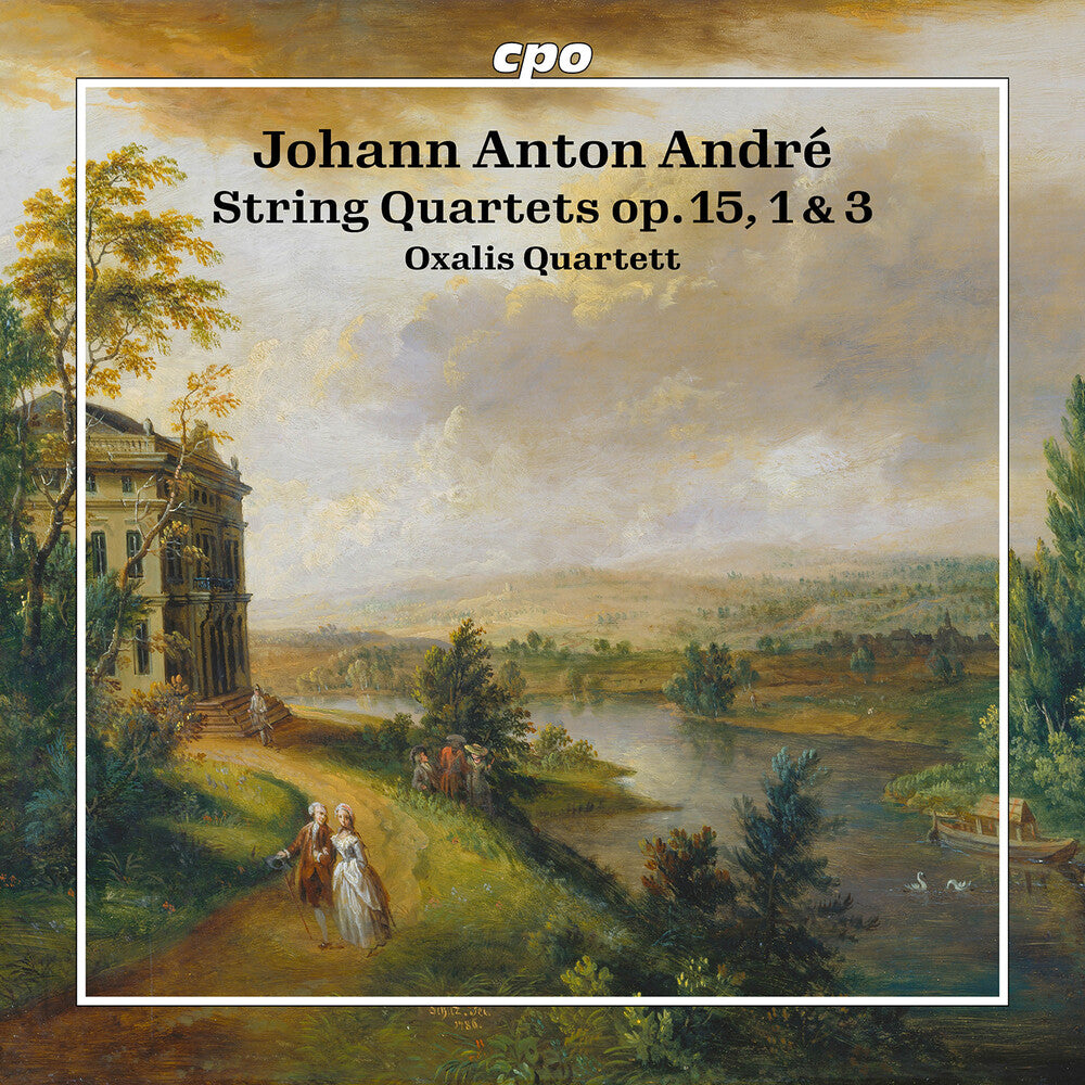 the album cover for Oxalis Quartett - String Quartets Op. 15 1 & 3