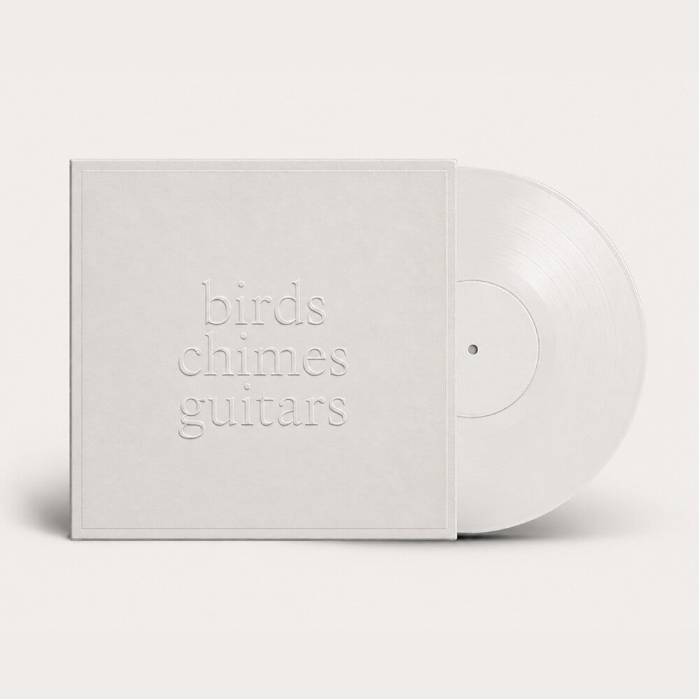 the album cover for Donavon Frankenreiter - Birds Chimes Guitars [Colored Vinyl] (Wht)