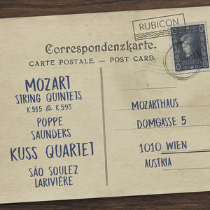 Pre-Order: Kuss Quartet - Mozart: String Quintets K.515 & K.593 [CD]