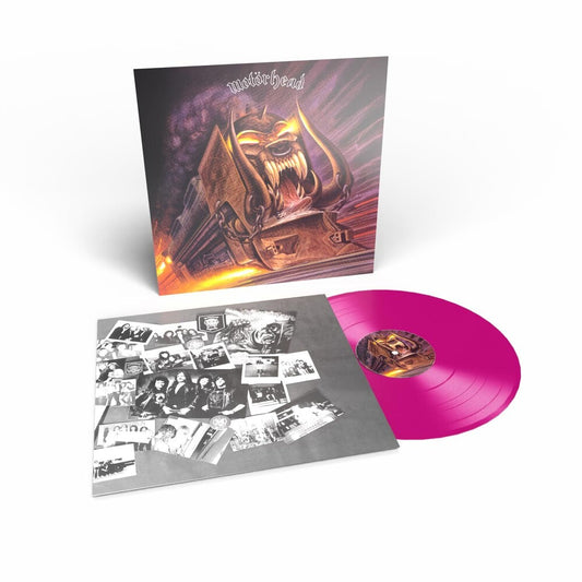 the album cover for Motorhead - Orgasmatron [Colored Vinyl] (Viol) (Aniv)