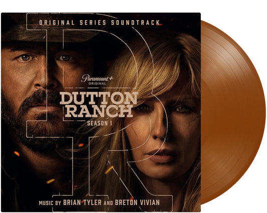 the album cover for Brian Tyler  (Brwn) (Colv) (Ltd) (Ogv) - Dutton Ranch - O.S.T. (Brwn) [Colored Vinyl] [Limited Edition] [180 Gram]