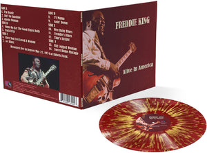 Pre-Order: Freddie King - Alive In America - Gold/Red [Colored Vinyl] (Gate) (Gol)