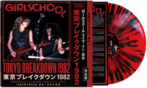Pre-Order: Girlschool - Tokyo Breakdown 1982 [Black / Red Splatter]