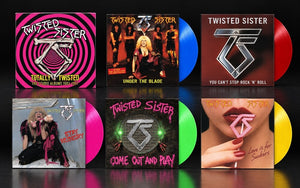 Pre-Order: Twisted Sister - Totally Twisted: The Studio Albums 1982-1987 [Multicolor 5LP Box Set]