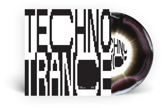 the album cover for Van Armin Buuren - Techno Trance (Blk) [Colored Vinyl] (Pnk) (Wht)