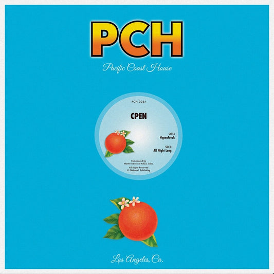the album cover for Cpen - Hypnofreak / All Night Long [Colored Vinyl] (Org)
